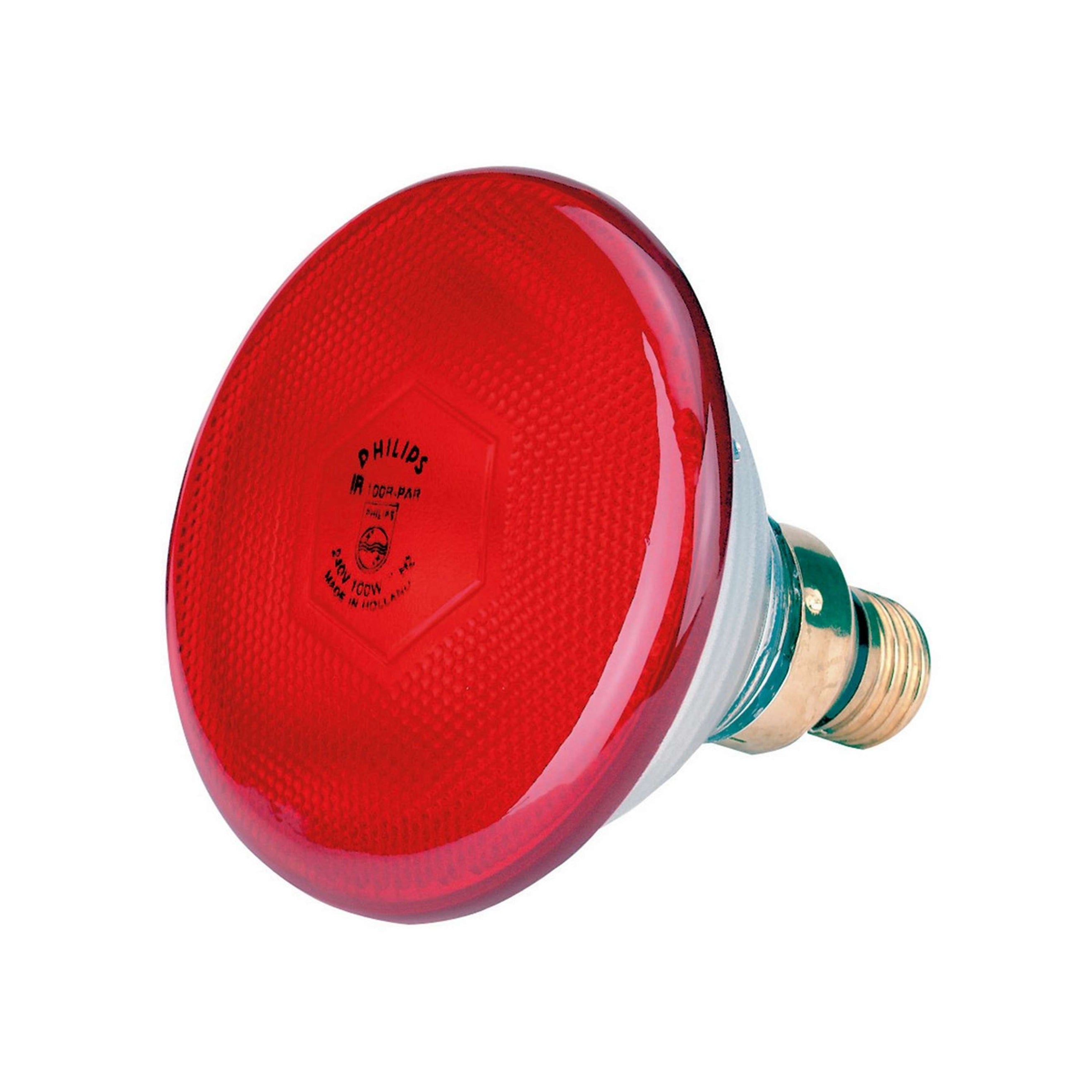 Philips Ampoule Chauffante E 100W Rouge Philips Ampoule Chauffante E 100W Rouge