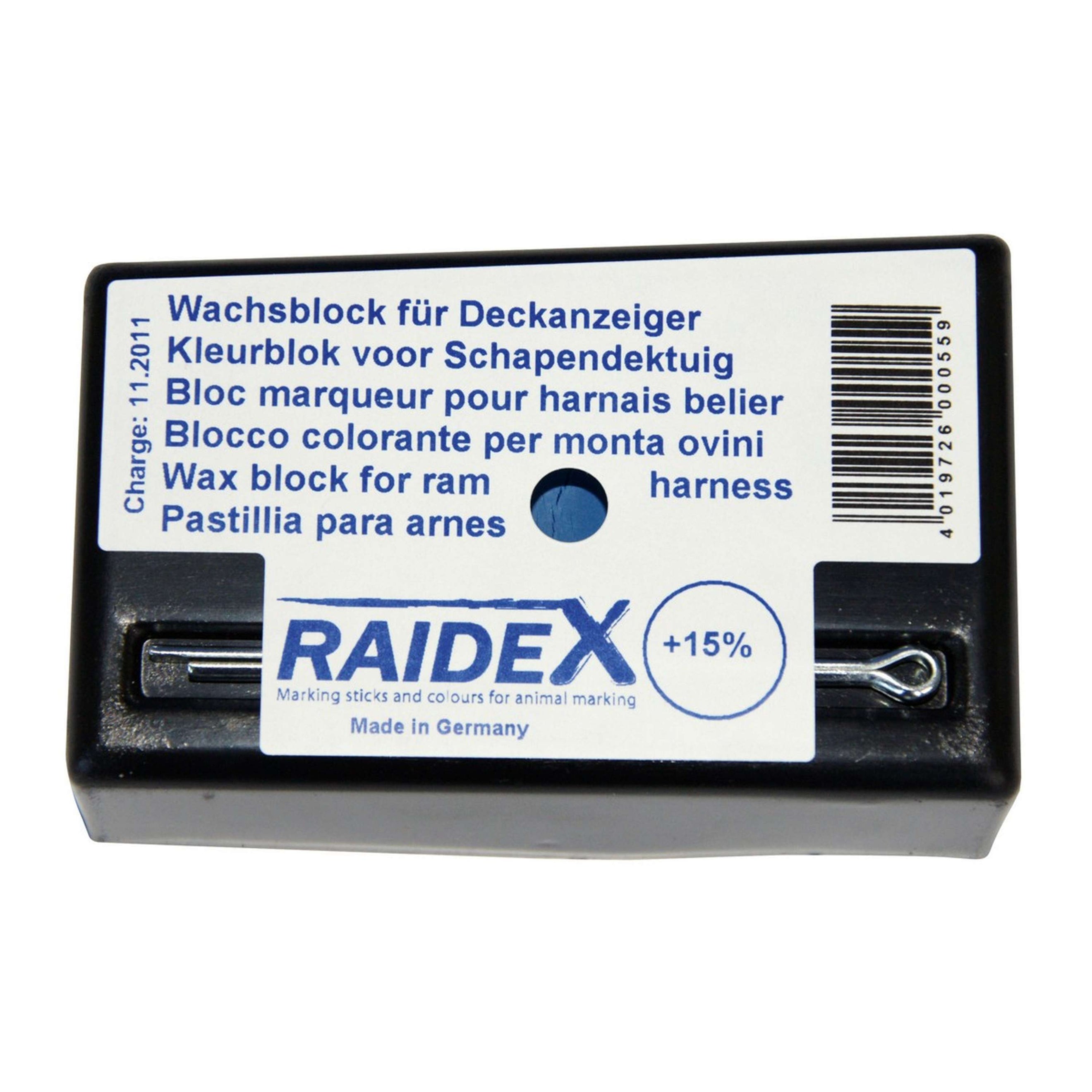 Raidex Bloc de Recouvrement Bleu