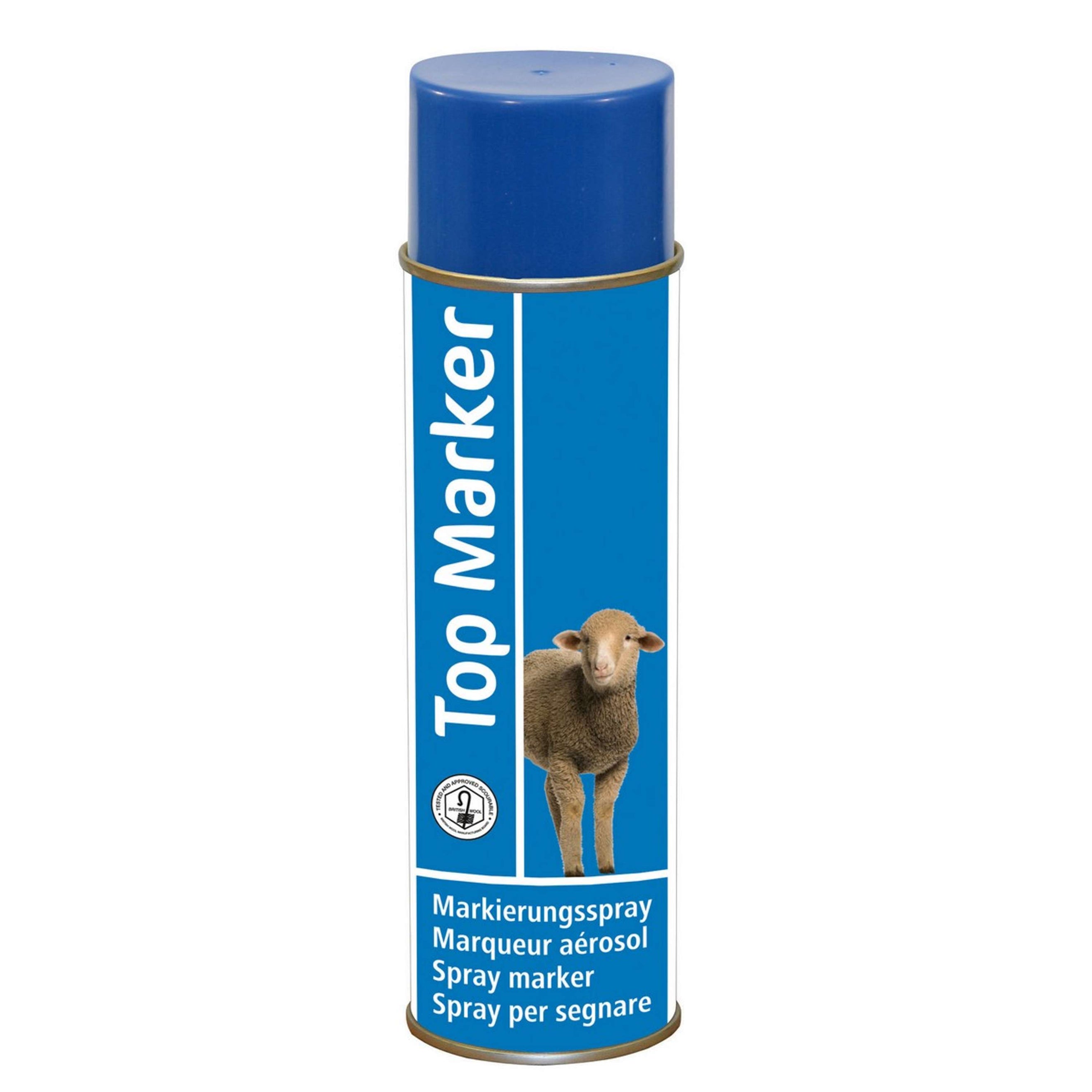 Kerbl Produit de Marquage à Pulvériser Topmarker pour les moutons Bleu