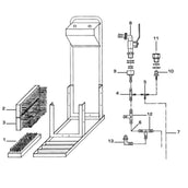 Kerbl Brosse de Fond pour 9003055