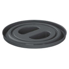 Kerbl Tapis de Selle pour Seaux de Fourrage de 12L Noir