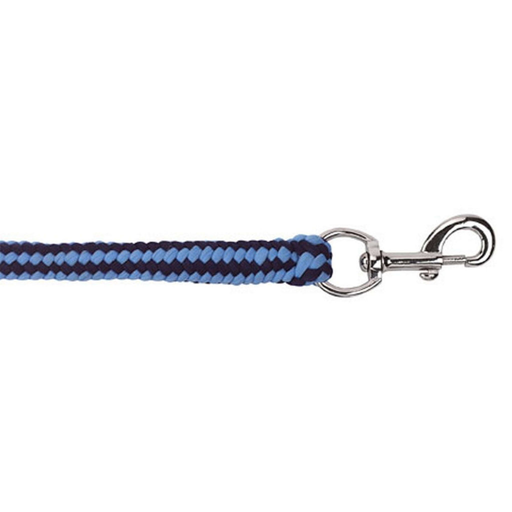 Covalliero Corde pour Licol Hippo avec Mousqueton Marin/clair