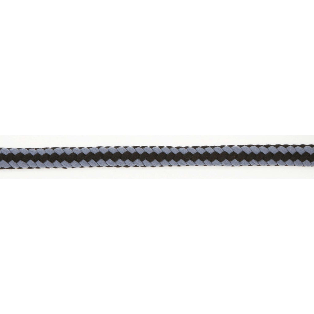 Covalliero Corde pour Licol Hippo avec Mousqueton Noir/Argent