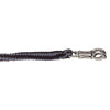 Covalliero Corde pour Licol Hippo avec Crochet Panique Noir/Gris