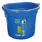 Kerbl Seau à Nourriture et à Eau Flat Back Bleu