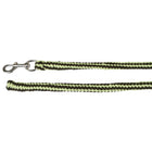 Covalliero Corde pour Licol Hippo avec Mousqueton Anthracite/Citron