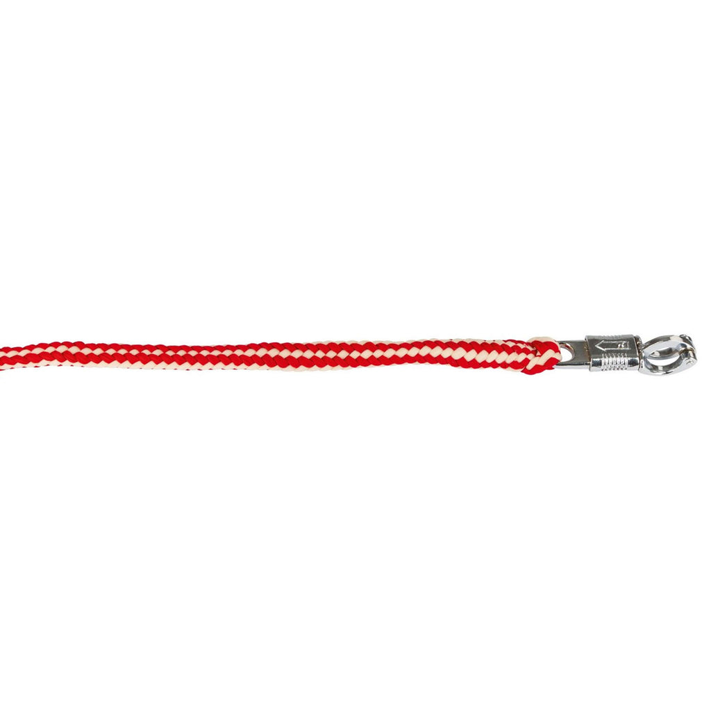 Covalliero Corde pour Licol Hippo avec Crochet Panique Bordeaux/Beige