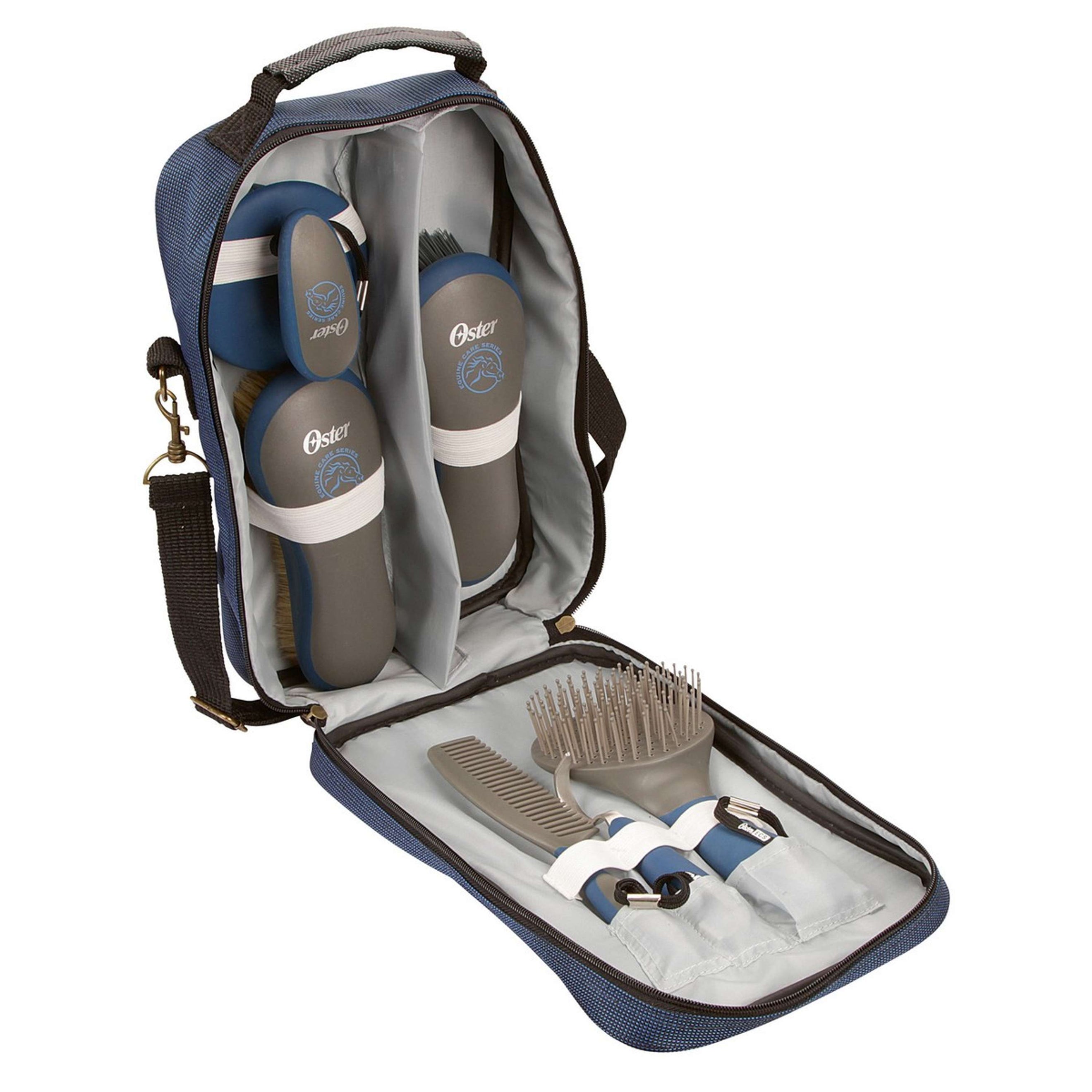 Oster Set de Soin Sac 6 Parties Compris Bleu