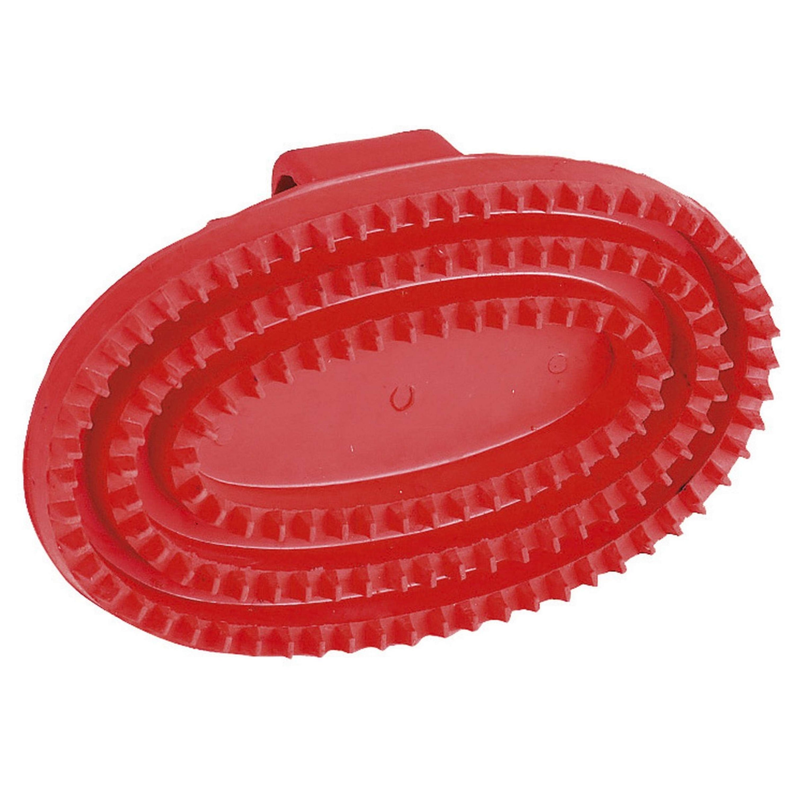 Kerbl Étrille ovale Rouge Kerbl Étrille ovale Rouge