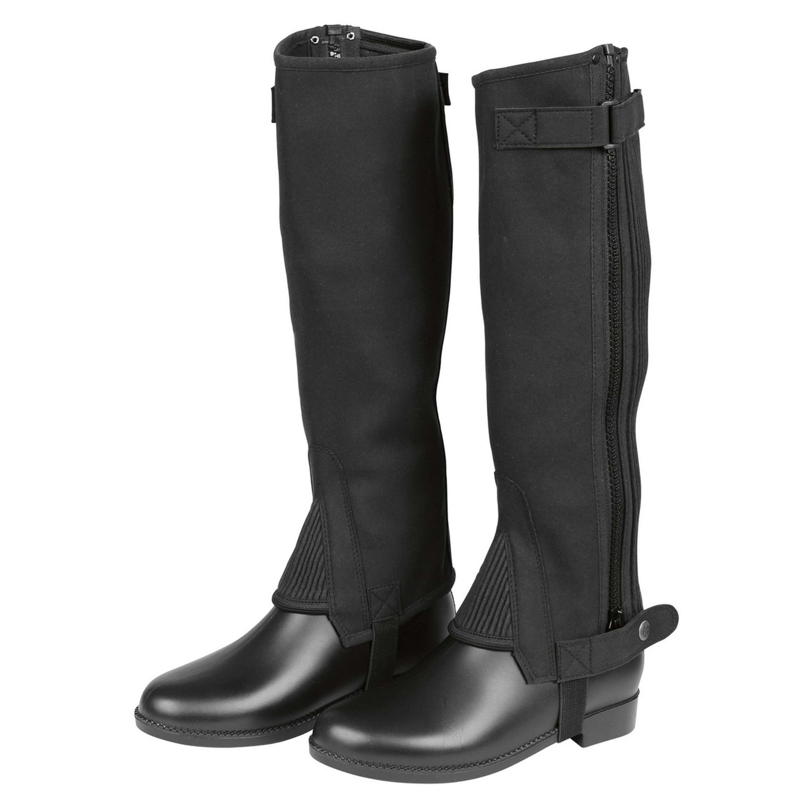 Covalliero Chaps Classic Stretch Noir Covalliero Chaps Classic Stretch Noir