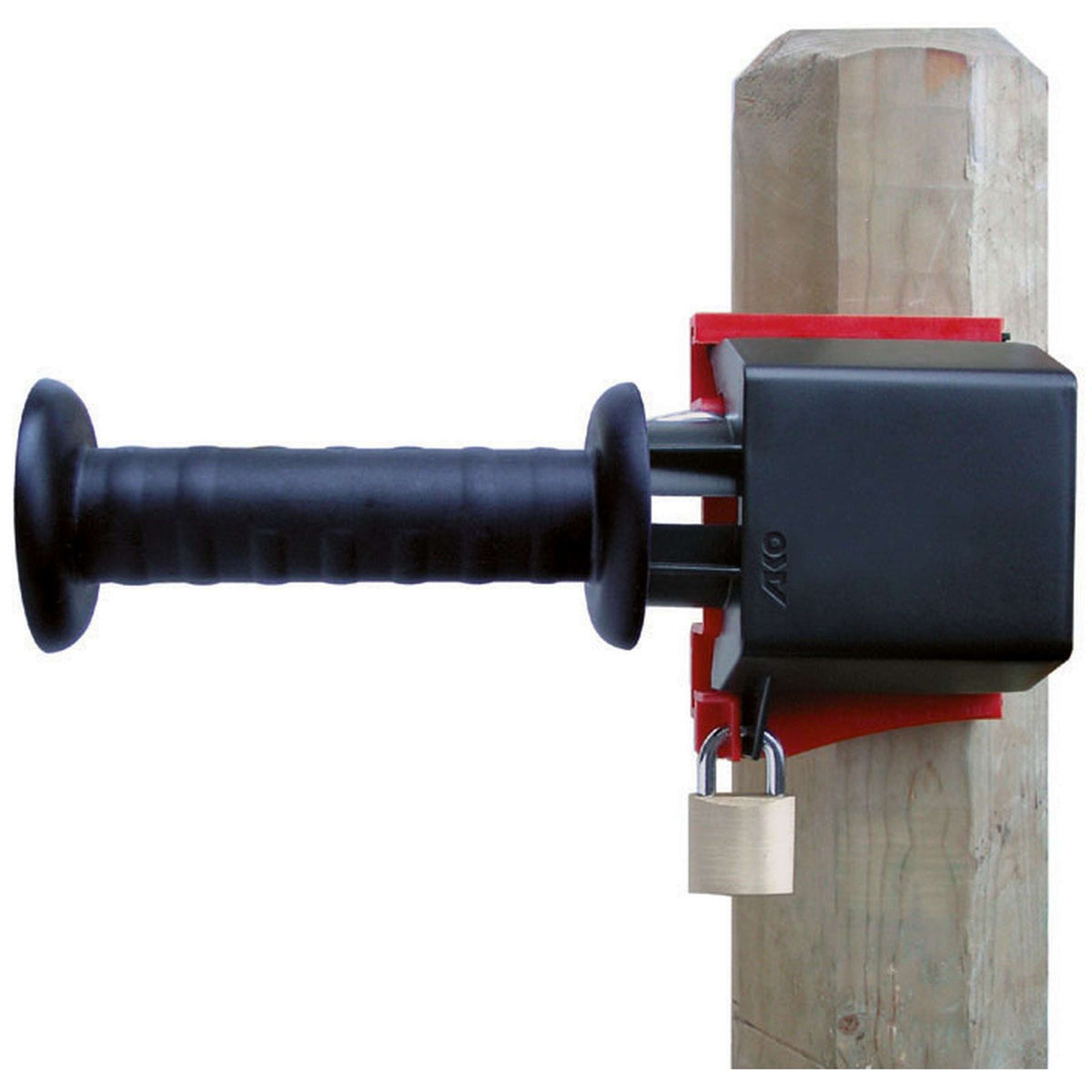 Ako Système de Fermeture Verrouillable Noir/Rouge