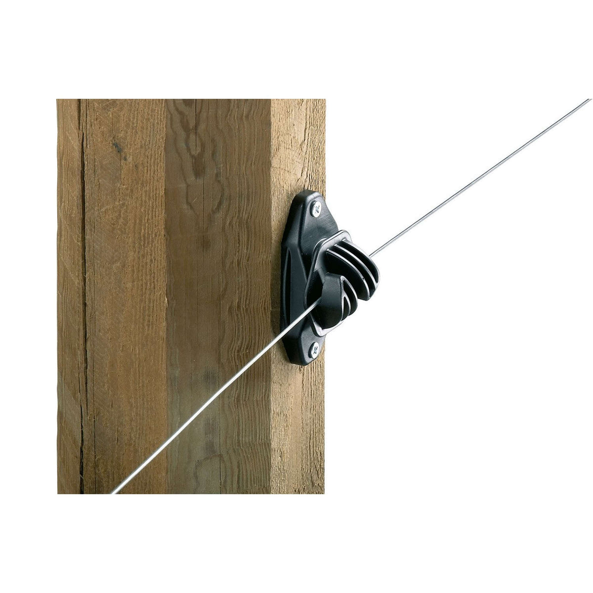 Ako Isolateur fil (de fer) 10 Pièces Noir