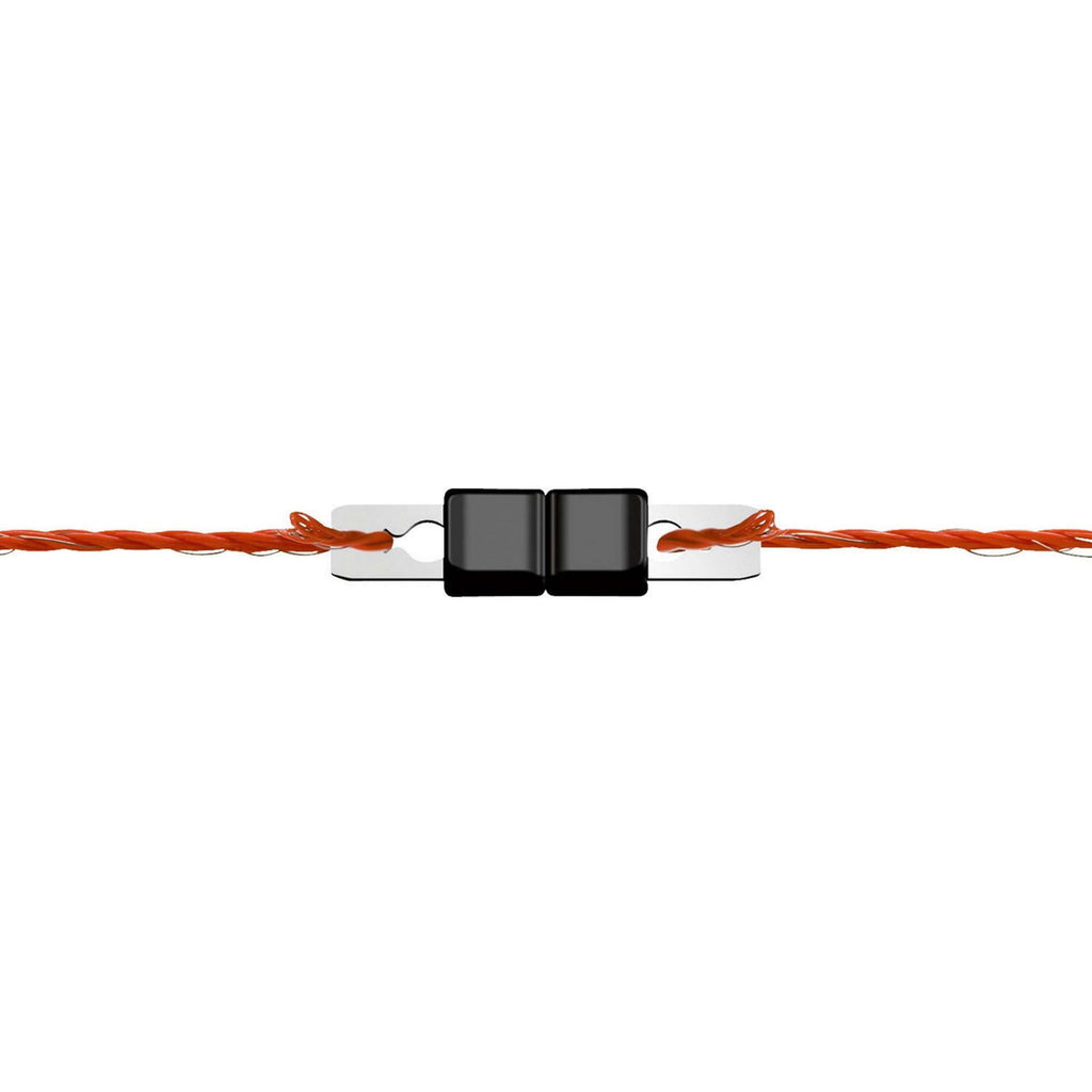 Ako Connecteur de Fil Litzclip 3mm Droit Acier inoxydable 10 Pièces
