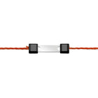 Ako Connecteur de Fil Litzclip 3mm Droit Acier inoxydable 10 Pièces