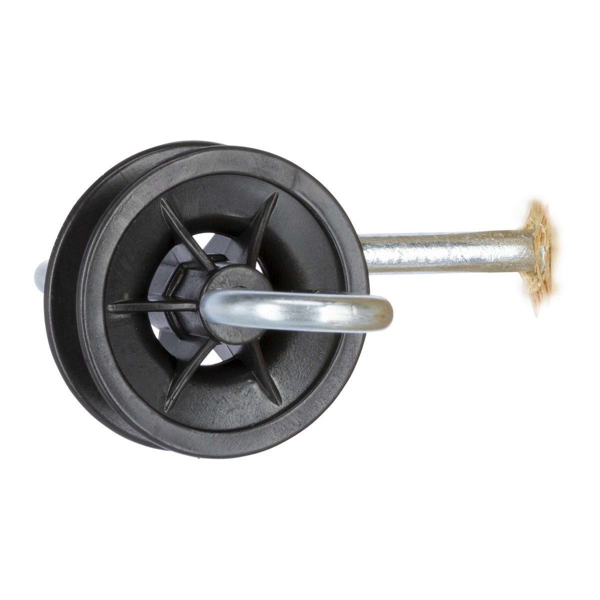 Ako Isolateur Double Ancrage 6 Pièces Noir