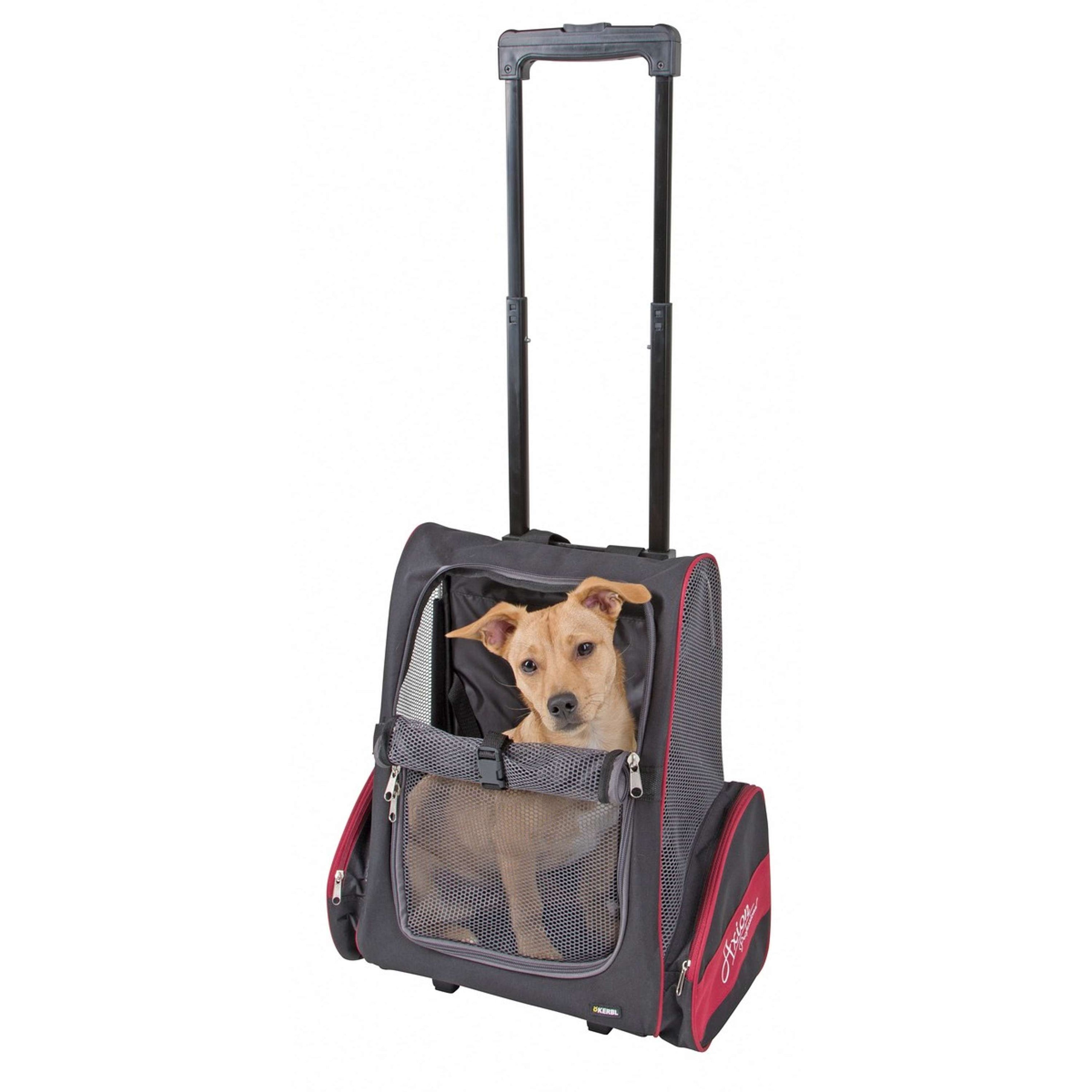 Kerbl Trolley Vacation Noir/Rouge