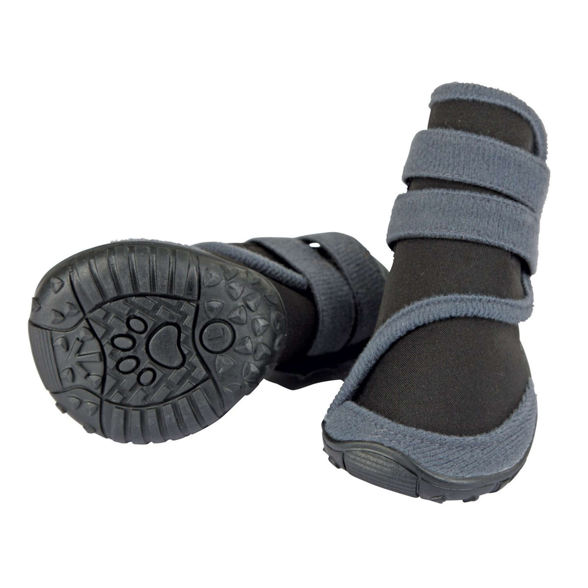 Kerbl Chaussures pour Chien Active Noir/Gris