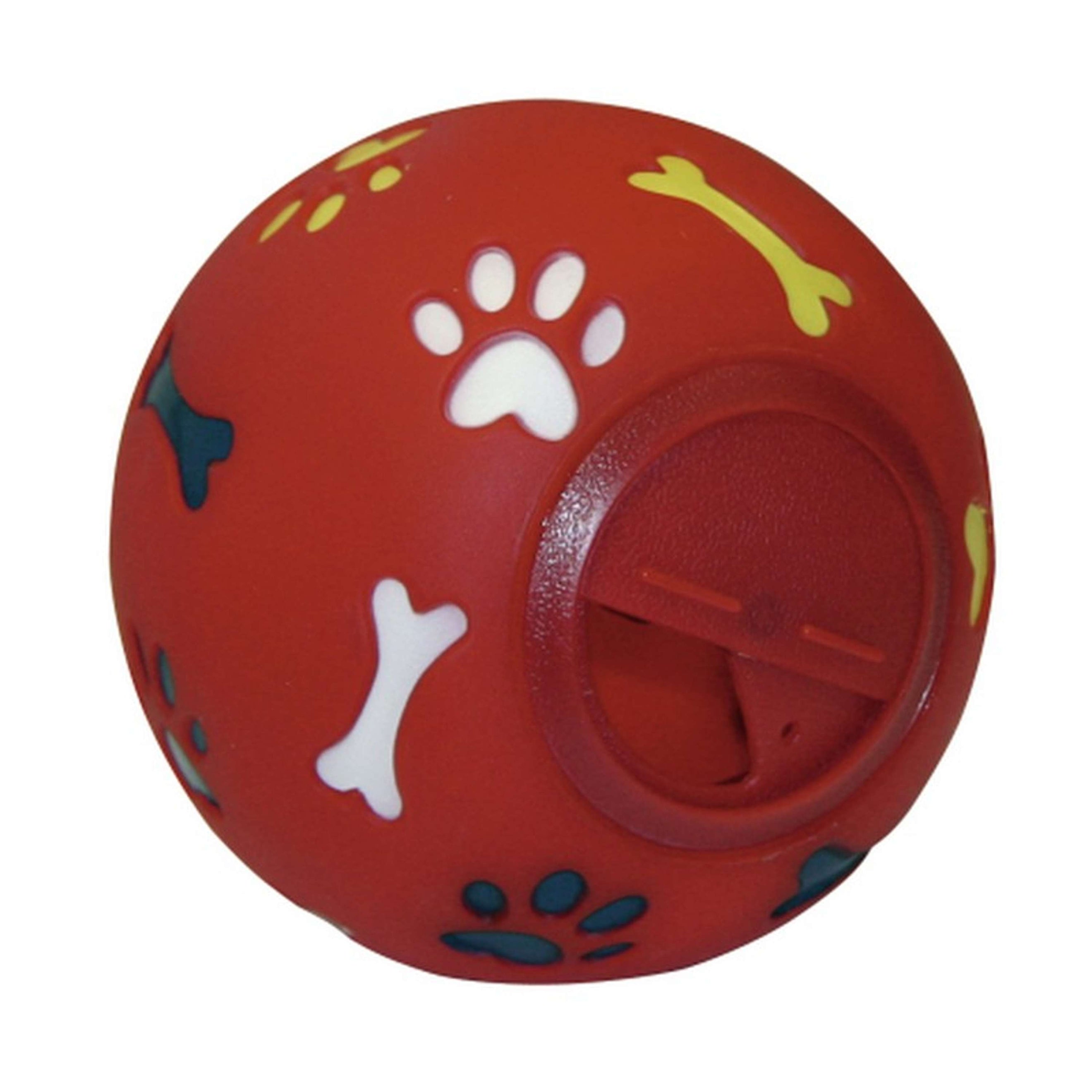 Kerbl Balle de Friandises Chiens Rouge