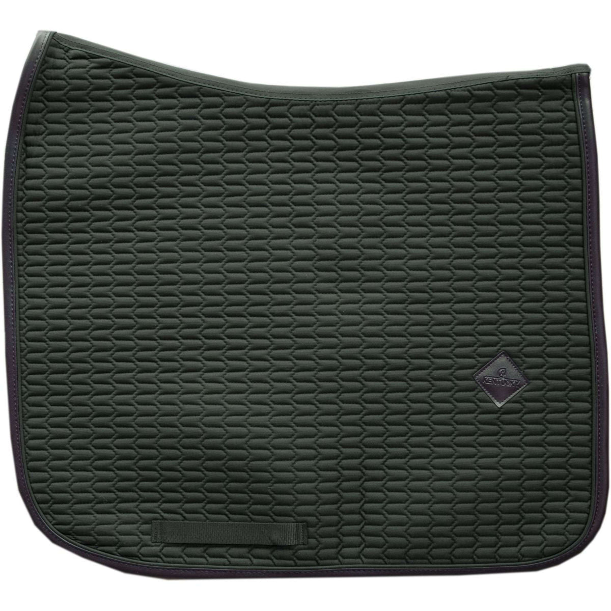 Kentucky Horsewear Tapis de Selle Color Edition Leather Dressage Olive