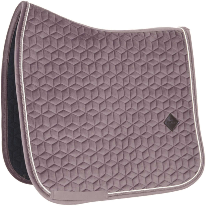 Kentucky Tapis de Selle Velvet Dressage Lilas