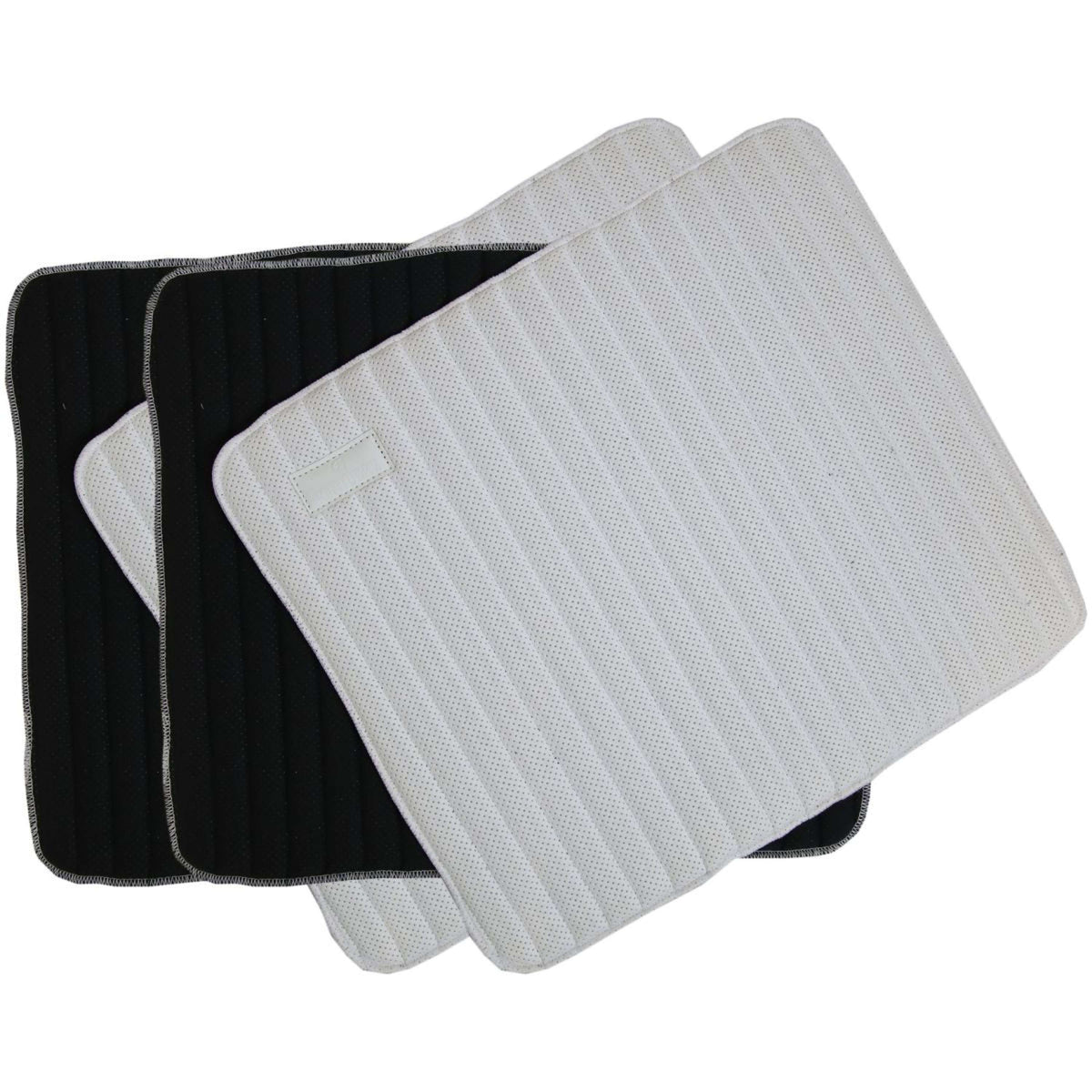 Kentucky Horsewear Bandage Pad Blanc-Noir