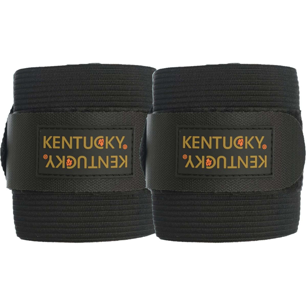 Kentucky Bandages Polaire Élastique Noir