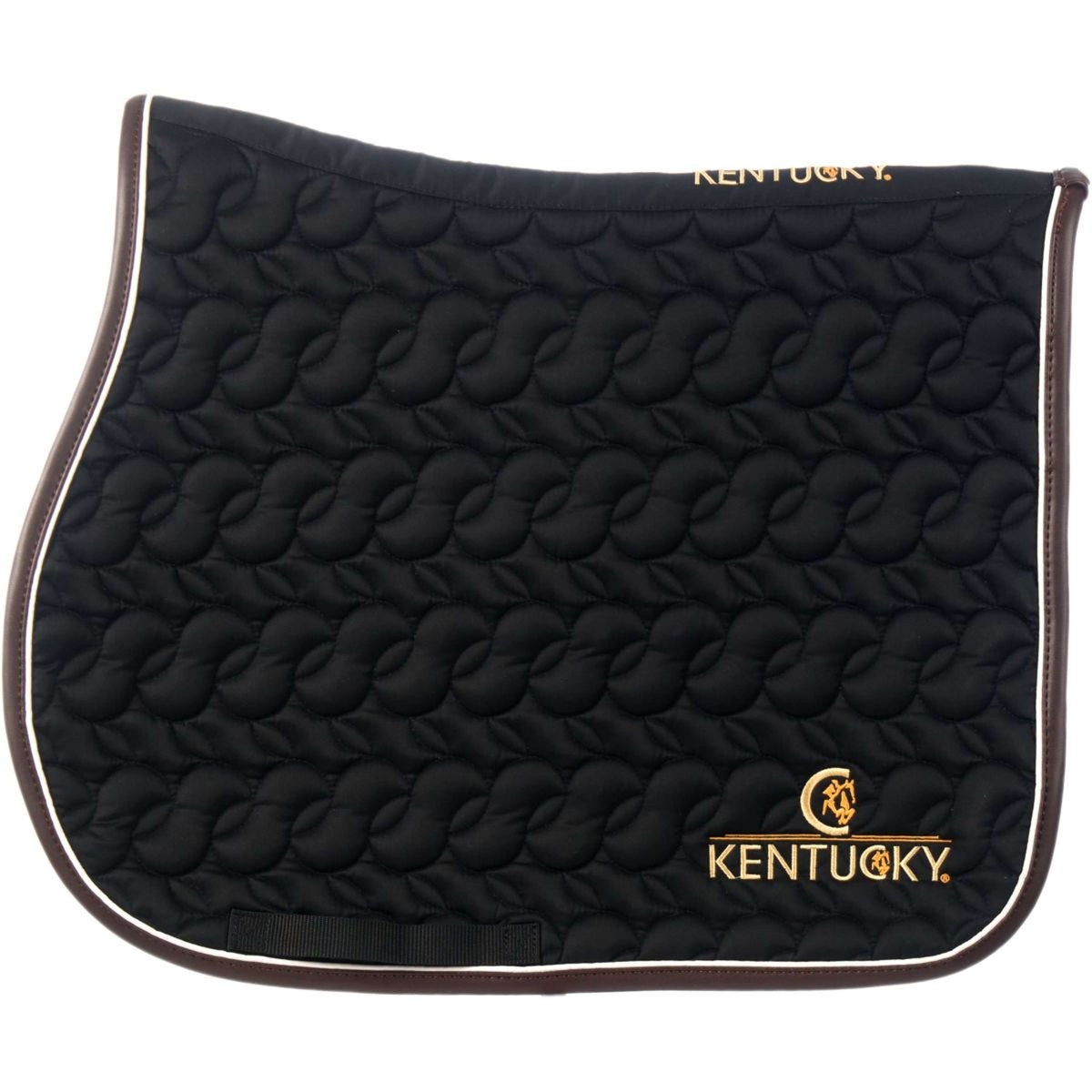 Kentucky Tapis de Selle Black/White/Brown