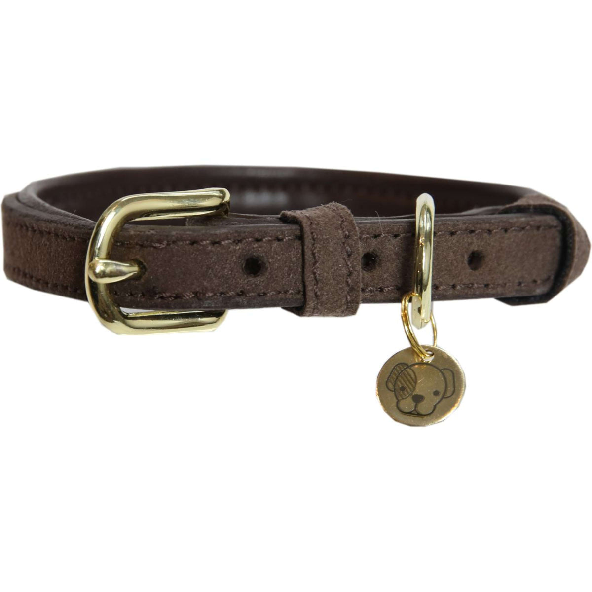 Kentucky Collier velours Marron