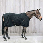 Kentucky Couverture en Coton Noir