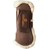 Kentucky Horsewear Protèges-Tendons Air Sheepskin Marron