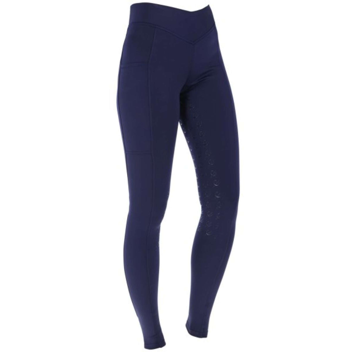 Covalliero Legging d'Équitation ClassicStar Enfants Marin