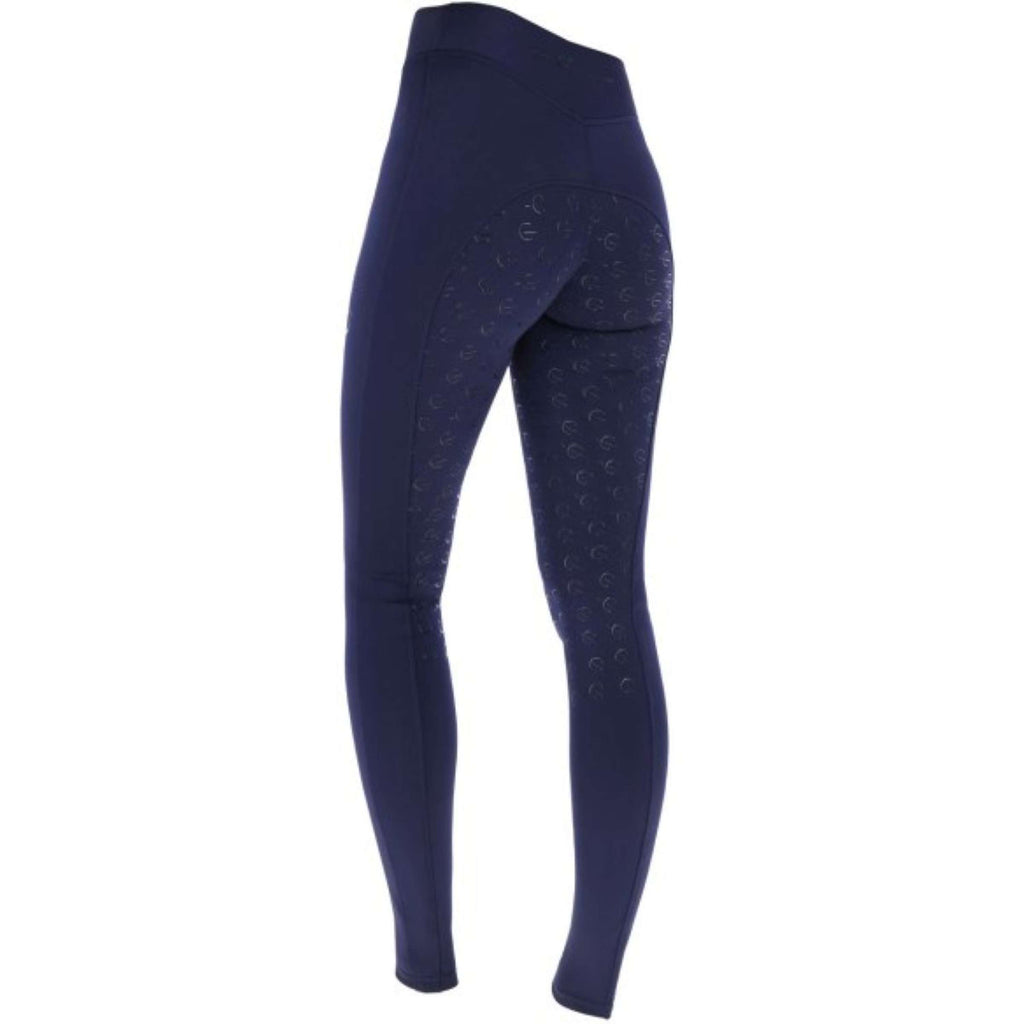 Covalliero Legging d'Équitation ClassicStar Enfants Marin