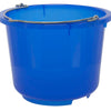 Kerbl Seau d'écurie et de construction Bleu