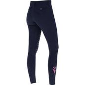 Covalliero Pantalon d'Équitation Janne x PinkRibbon Marin foncé