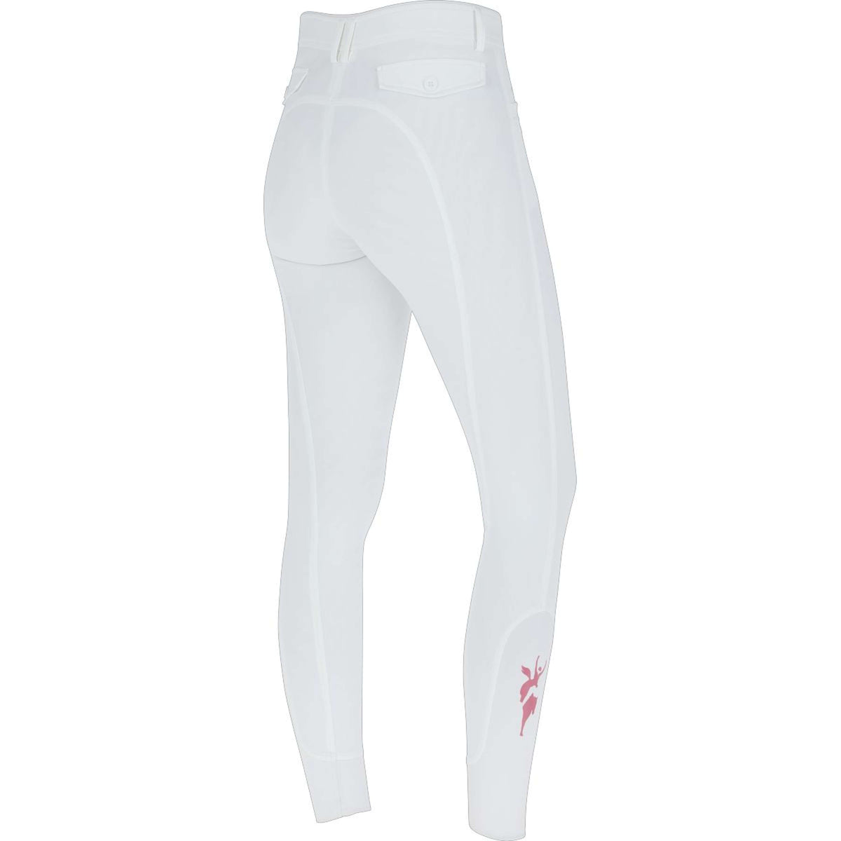 Covalliero Pantalon d'Équitation Janne x PinkRibbon Perle blanc