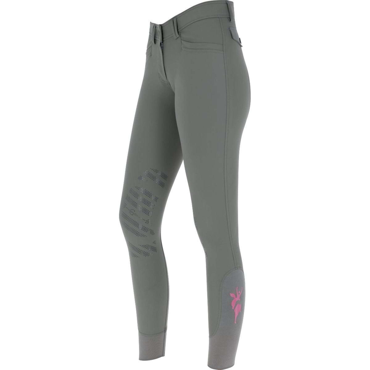 Covalliero Pantalon d'Équitation Janne x PinkRibbon Graphite