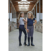 Covalliero Legging d'Équitation ClassicStar Enfants Graphite