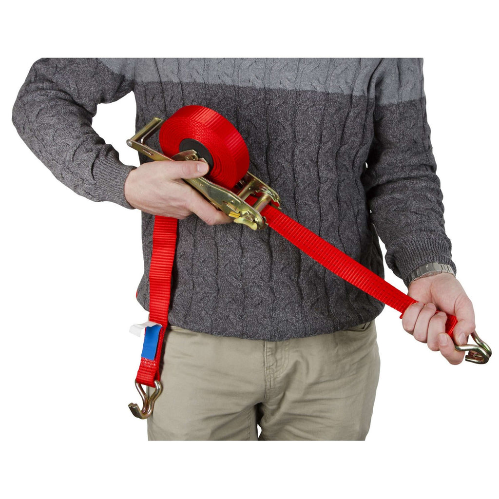 Kerbl Automatic lashing strap Quickloader D-Ring Orange