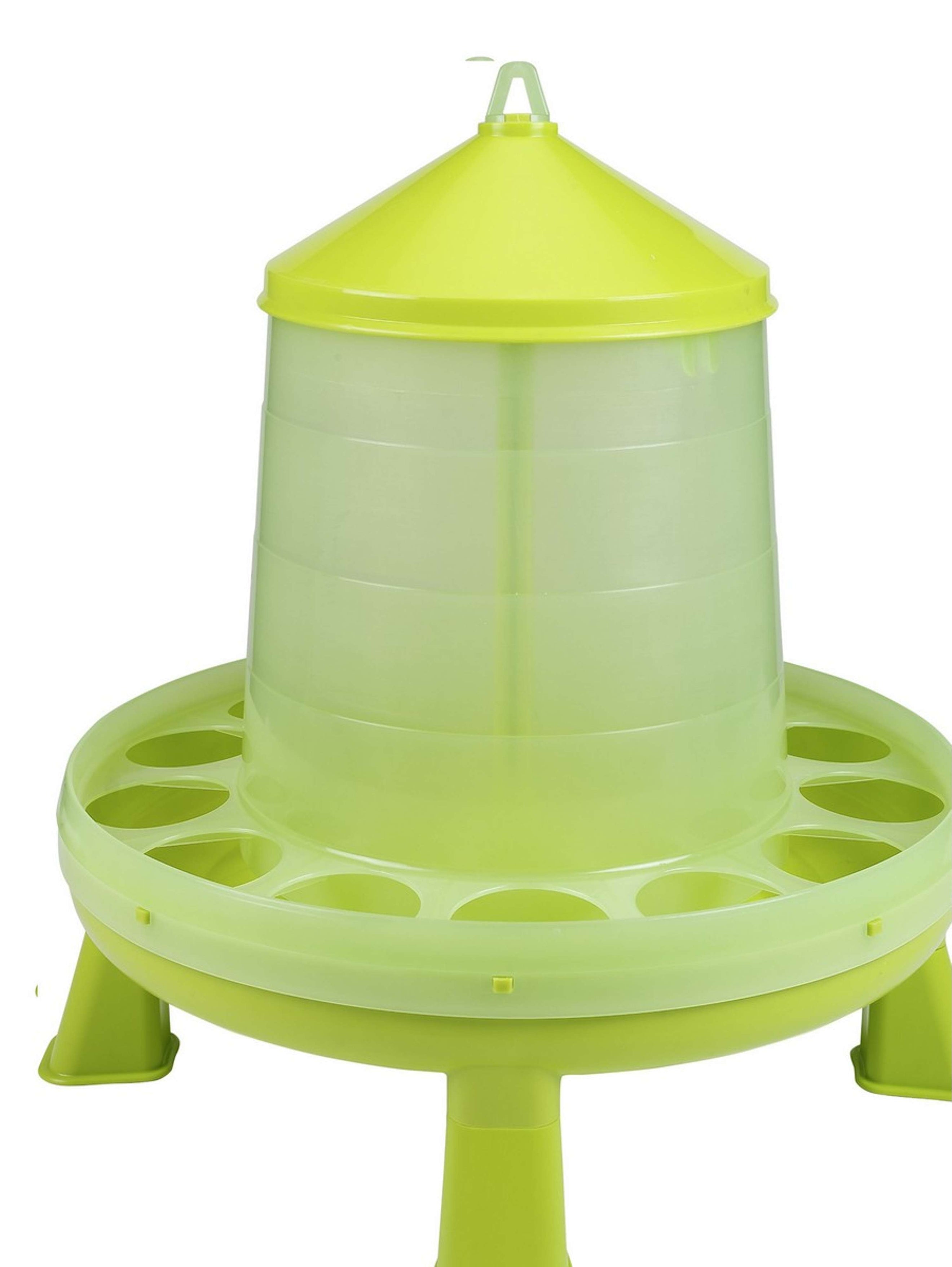 Kerbl Distributeur Automatique de Nourriture avec Pieds pour Volaille Kerbl Distributeur Automatique de Nourriture avec Pieds pour Volaille