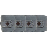 Kentucky Bandages Polaire Perles Gris