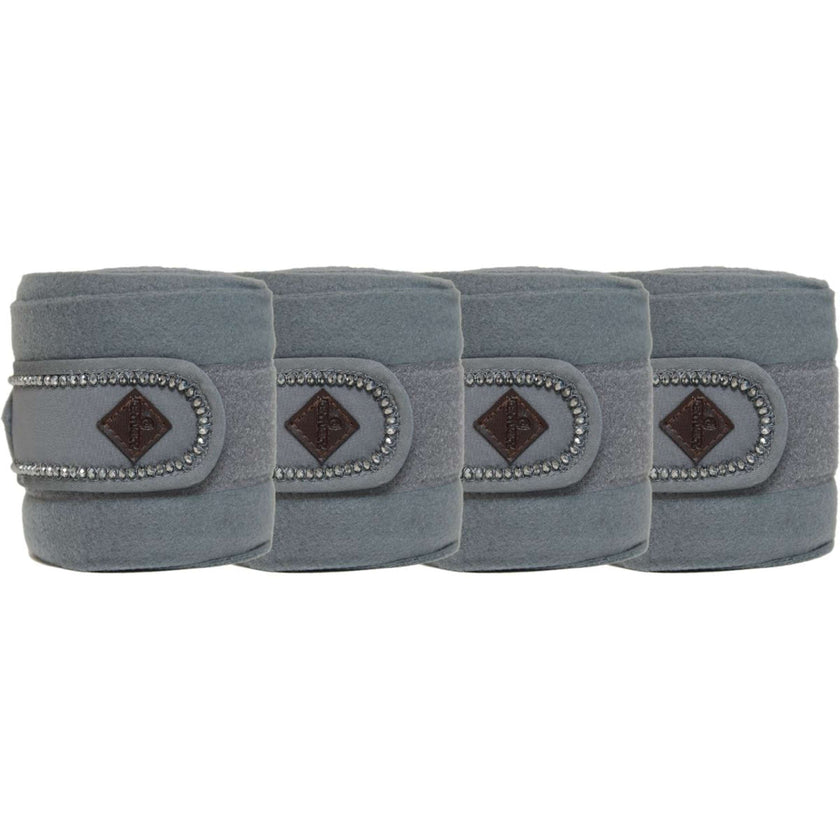 Kentucky Bandages Polaire Perles Gris