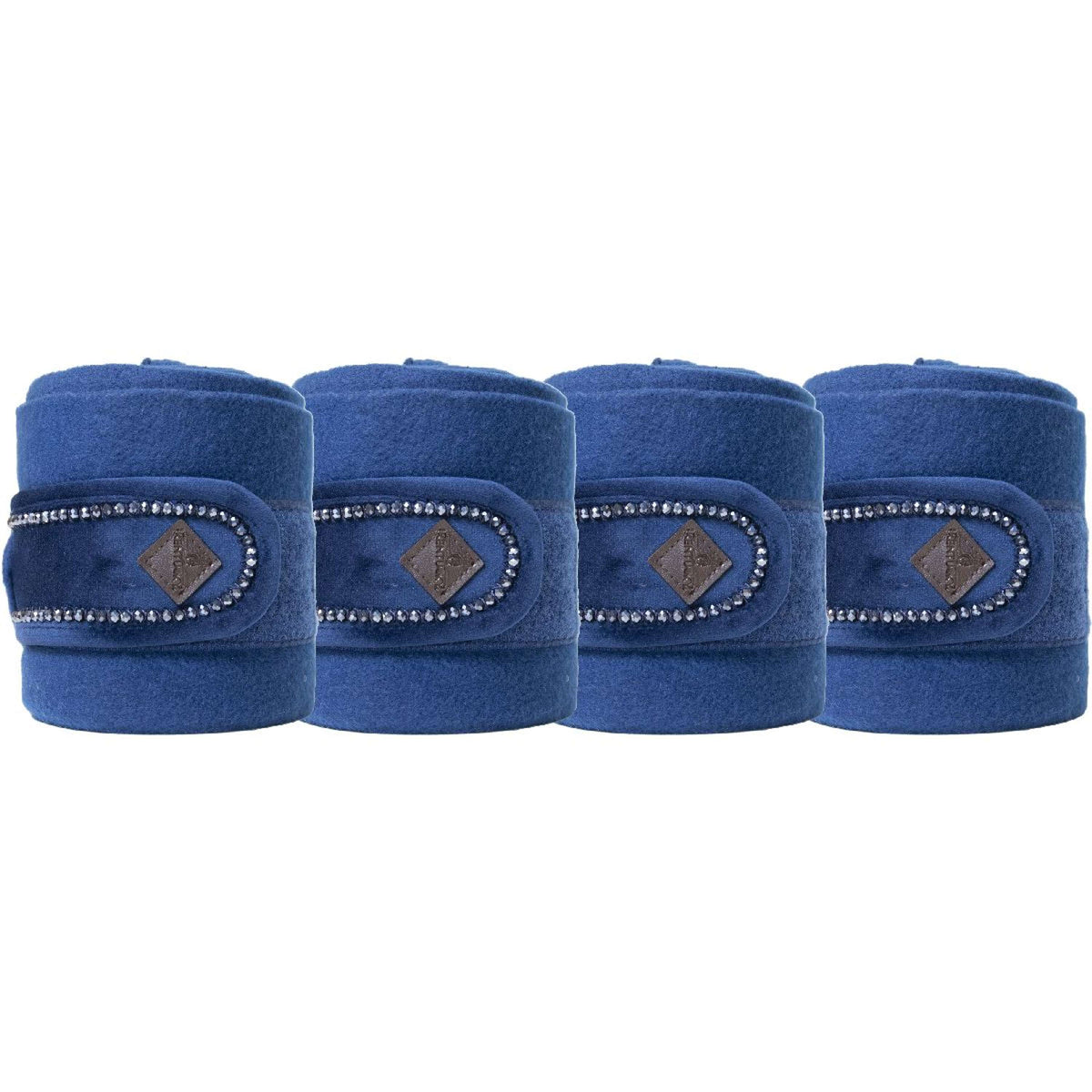 Kentucky Bandages Polar Fleece velours Pearls Marin