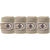 Kentucky Bandages Polar Fleece velours Pearls Beige