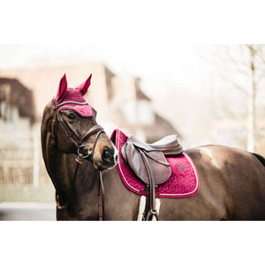 Kentucky Tapis de Selle Velvet de Saut Fuchsia