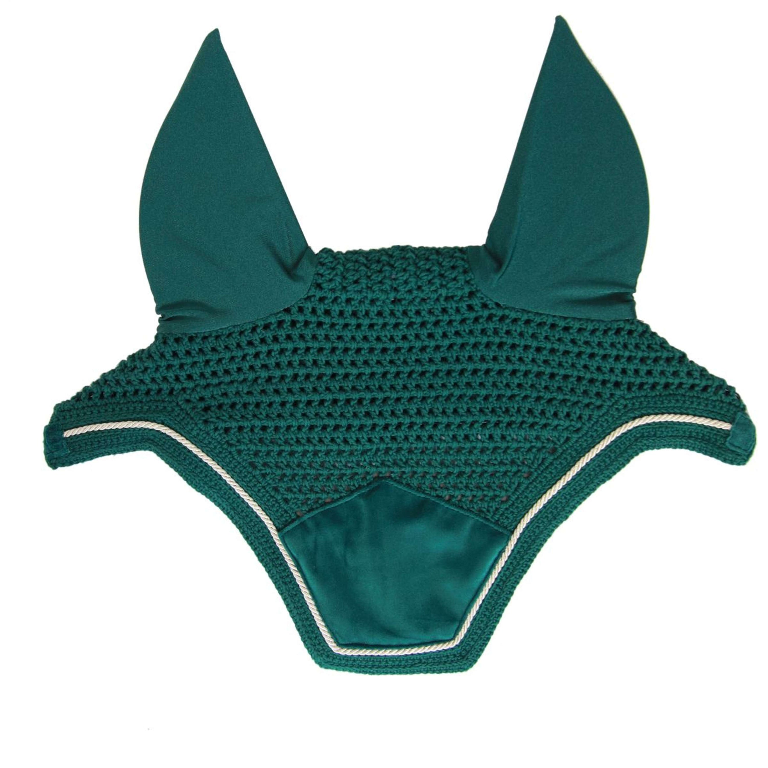 Kentucky Bonnet Anti-Mouches Wellington Velours Vert Foncé Kentucky Bonnet Anti-Mouches Wellington Velours Vert Foncé