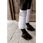 Kentucky Bandages Polaire Perles Blanc