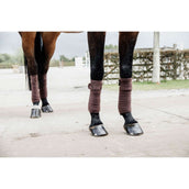 Kentucky Bandages Polaire Perles Marron