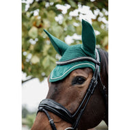 Kentucky Bonnet Anti-Mouches Wellington Velours Vert Foncé