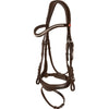 Kieffer Bridon Amy Ultrasoft Suédois avec Boucle et Noseband Marron
