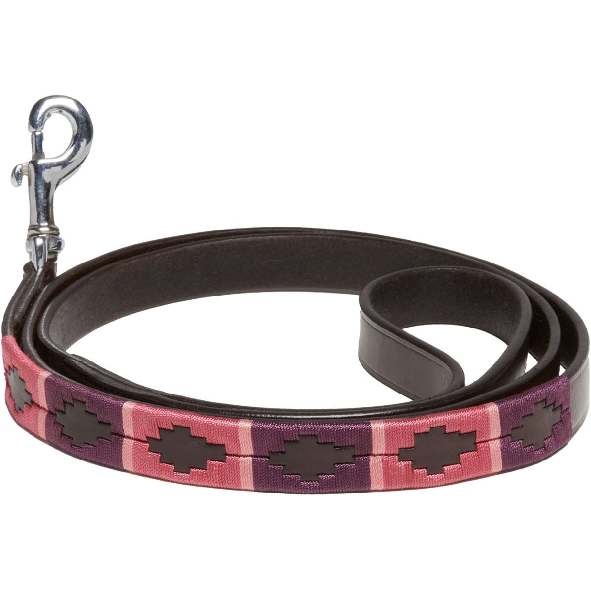 Kieffer Laisse pour Chien Buenos Aires Marron/Bordeaux/Rose